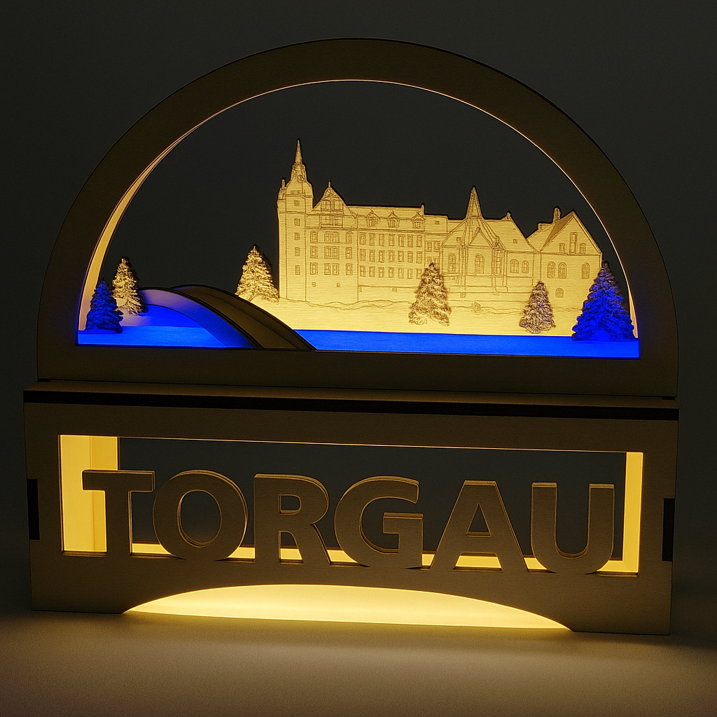 Schwibbogen „Torgau“ -Personalisierbar-