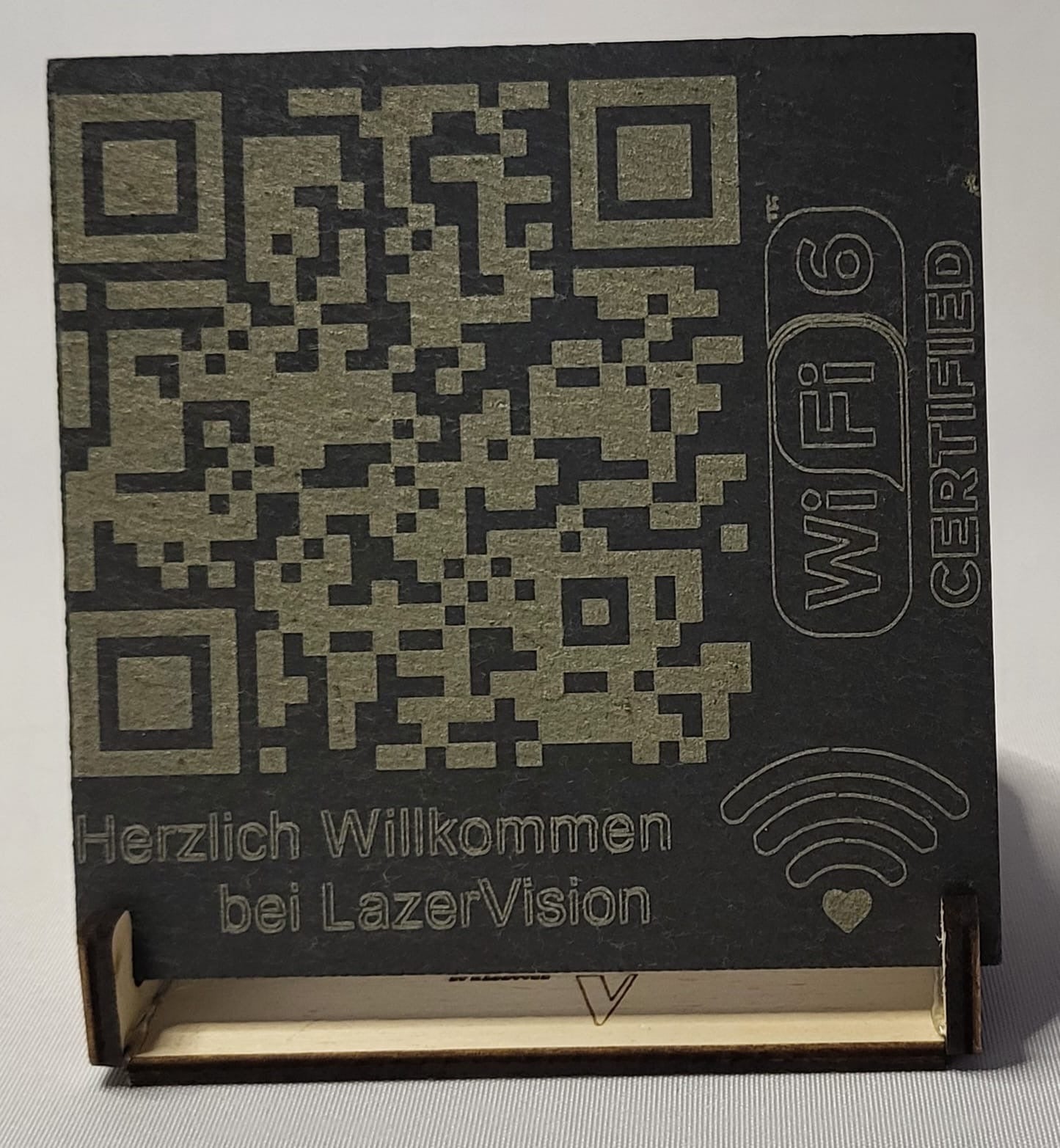 Schieferplatte WLAN Passwort -Personalisierbar-