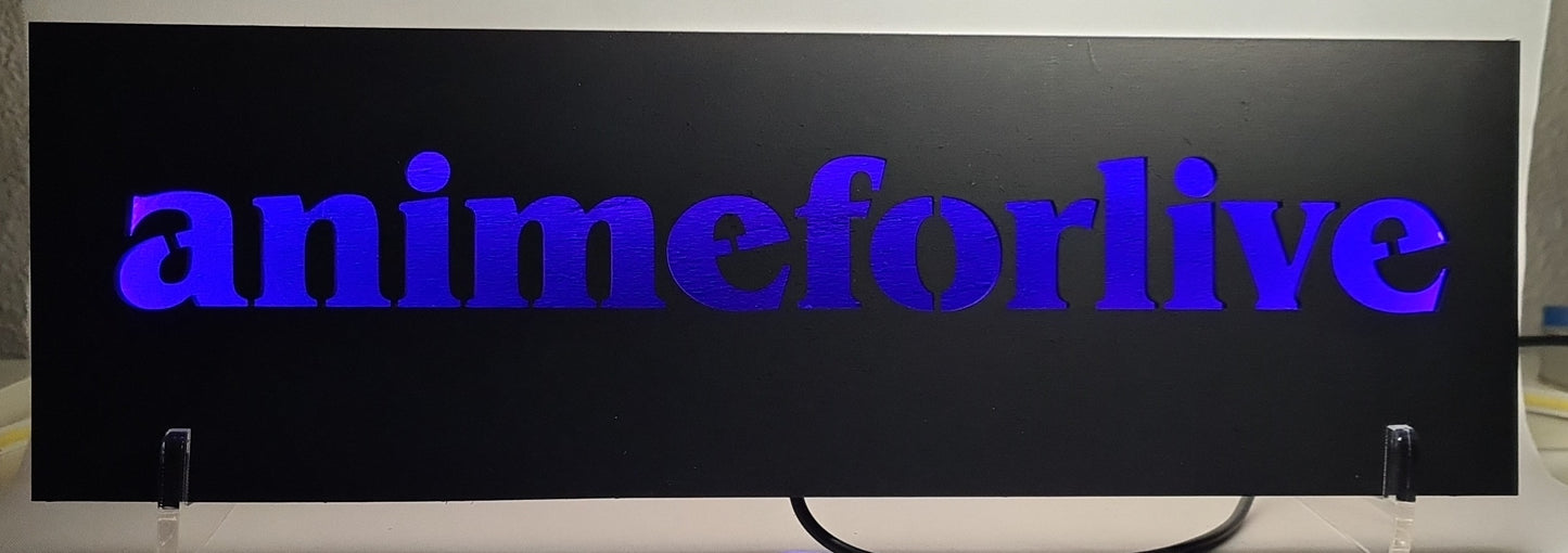 Gamer Tag LED -Personalisierbar- Galerie