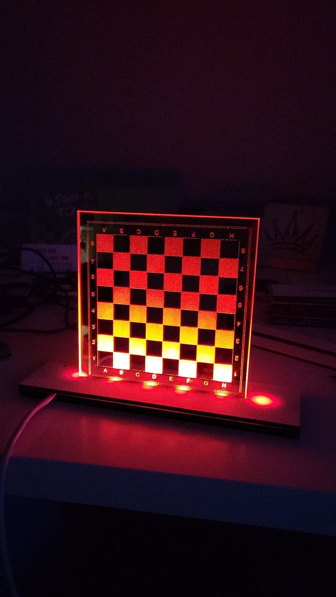 LED Mini Brettspiele - Schach/Dame/Mühle - Galerie