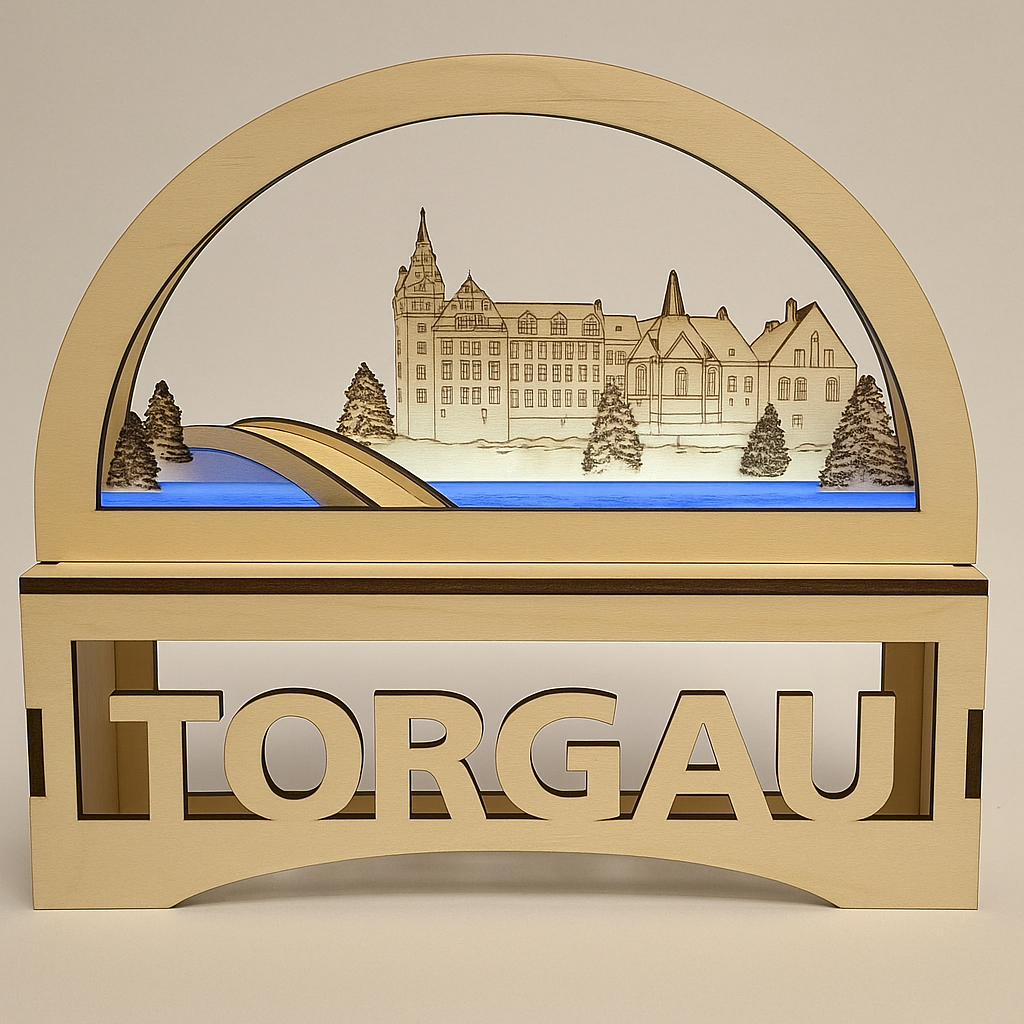 Schwibbogen „Torgau“ -Personalisierbar-