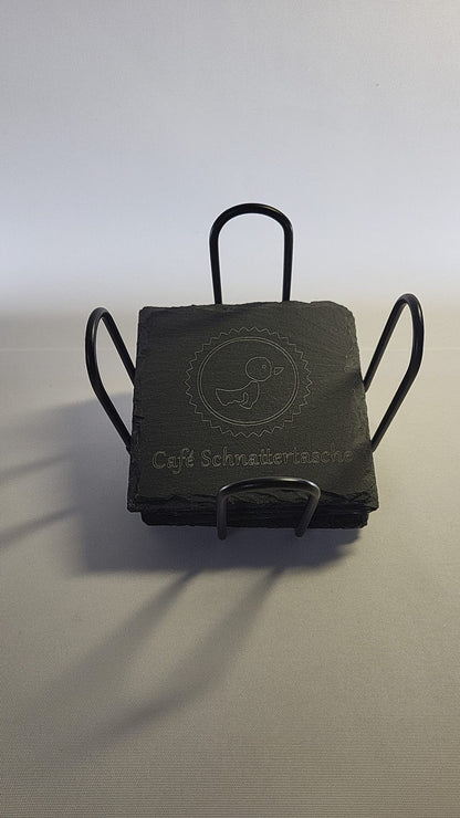 Schiefer Untersetzer mit Ihrem Bild (Beispiel) Galerie