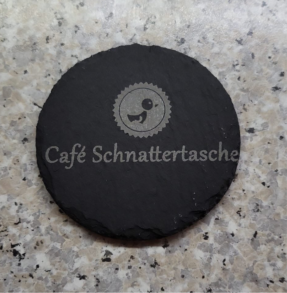 Schiefer Untersetzer mit Ihrem Bild (Beispiel) Galerie