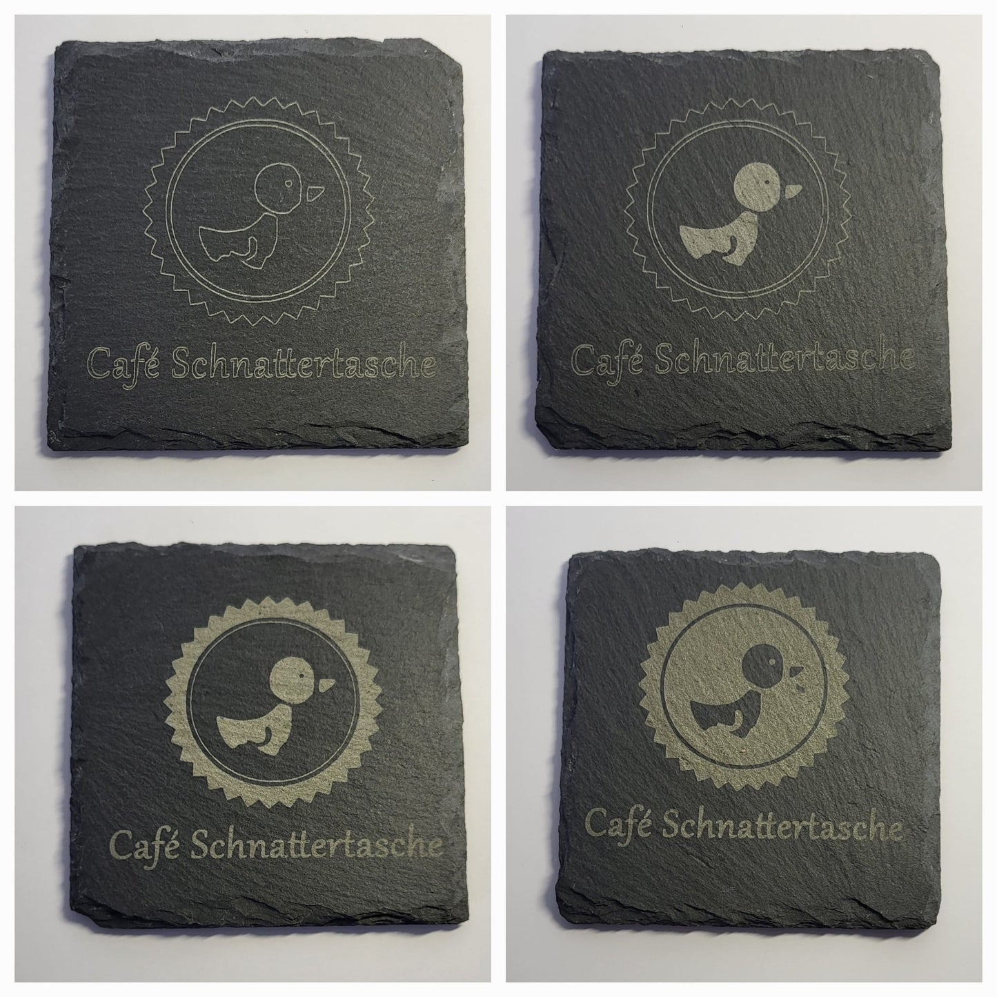 Schiefer Untersetzer mit Ihrem Bild (Beispiel) Galerie