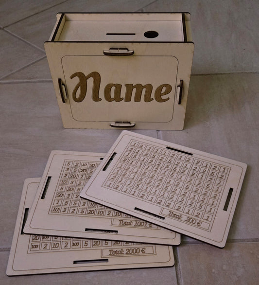 Sparbüchse -Personalisierbar-