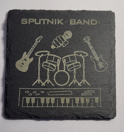 Schiefer Untersetzer mit Ihrem Bild (Beispiel) Galerie