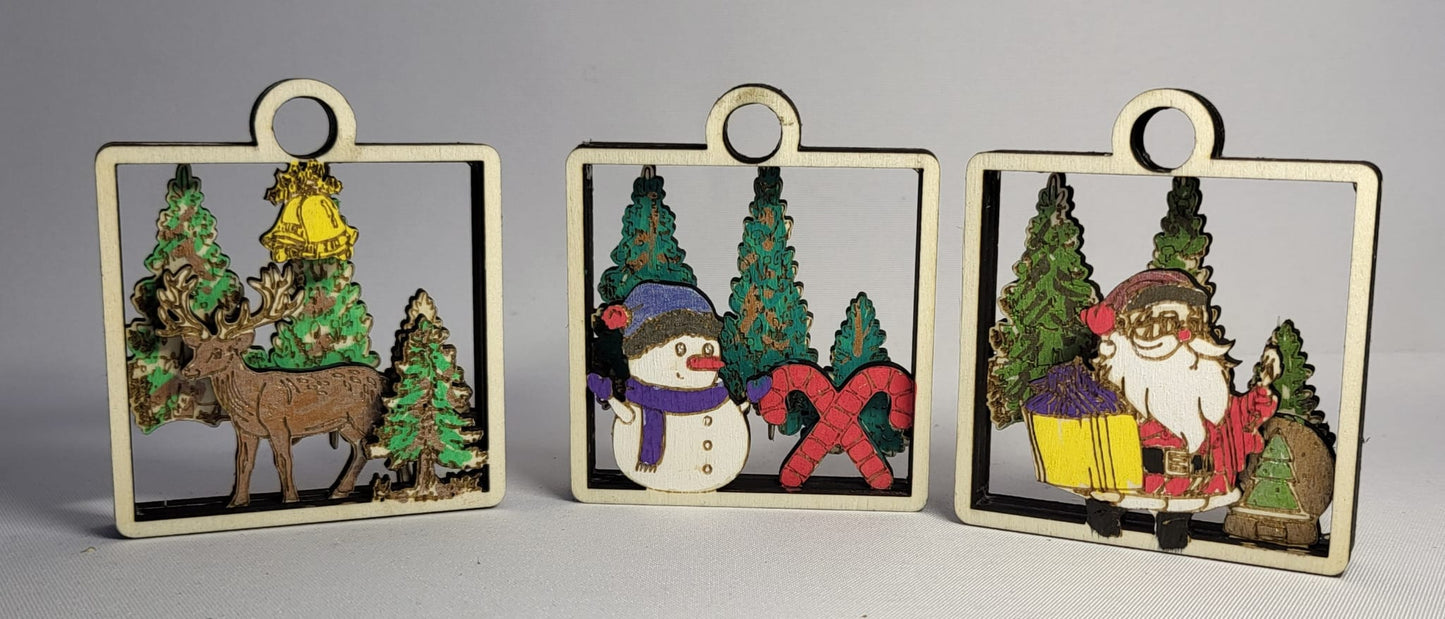 Weihnachtsbaum-Anhänger Galerie
