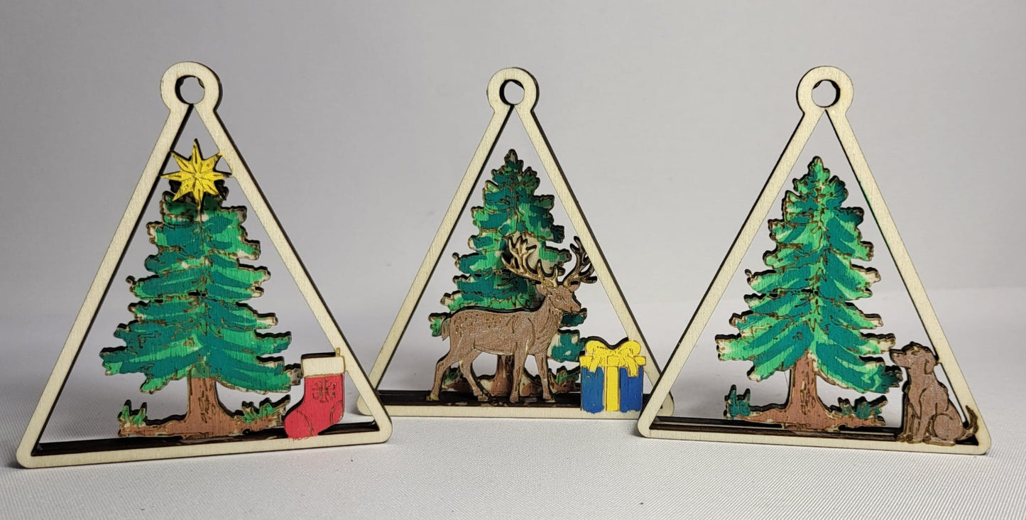 Weihnachtsbaum-Anhänger Galerie