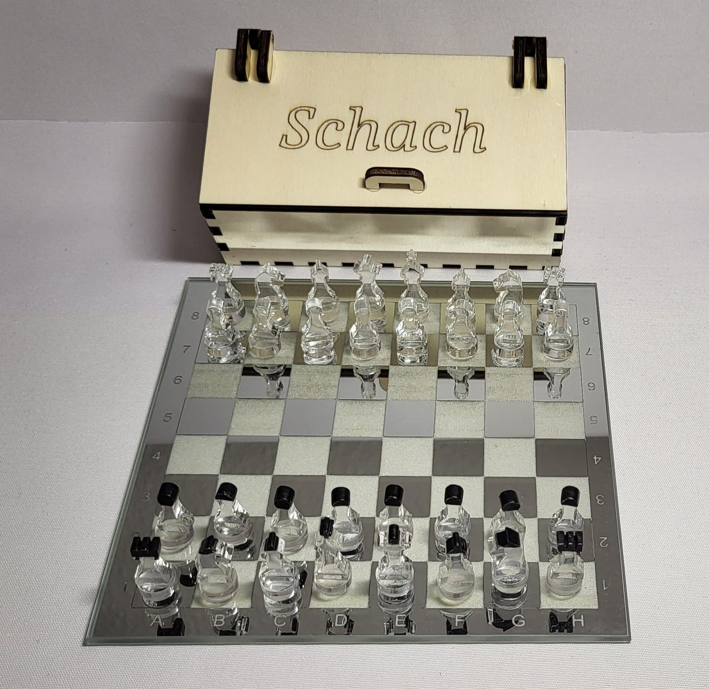 LED Mini Brettspiele - Schach/Dame/Mühle - Galerie