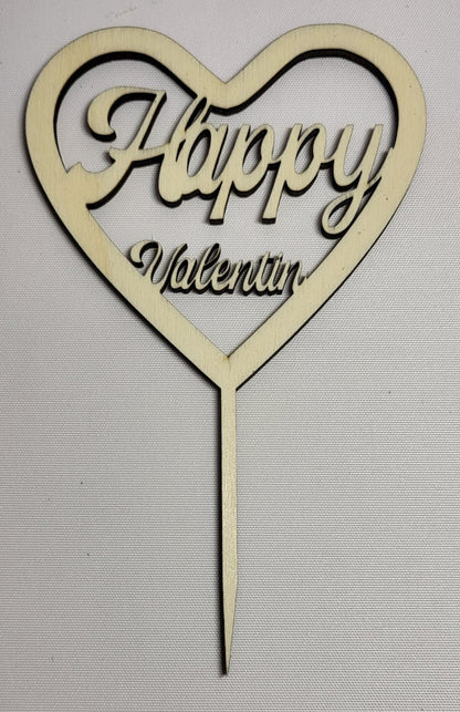 Tortenstecker aus Holz  -Personalisierbar- Galerie