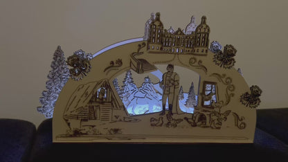 Schwibbogen mit Motiv