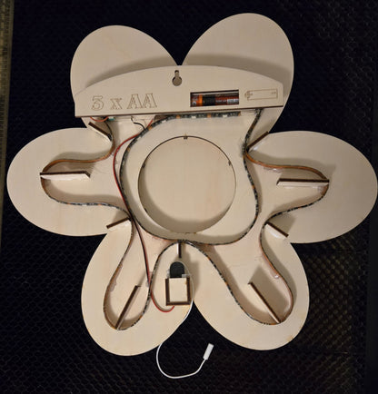 LED-Wanddekoration – personalisierbar