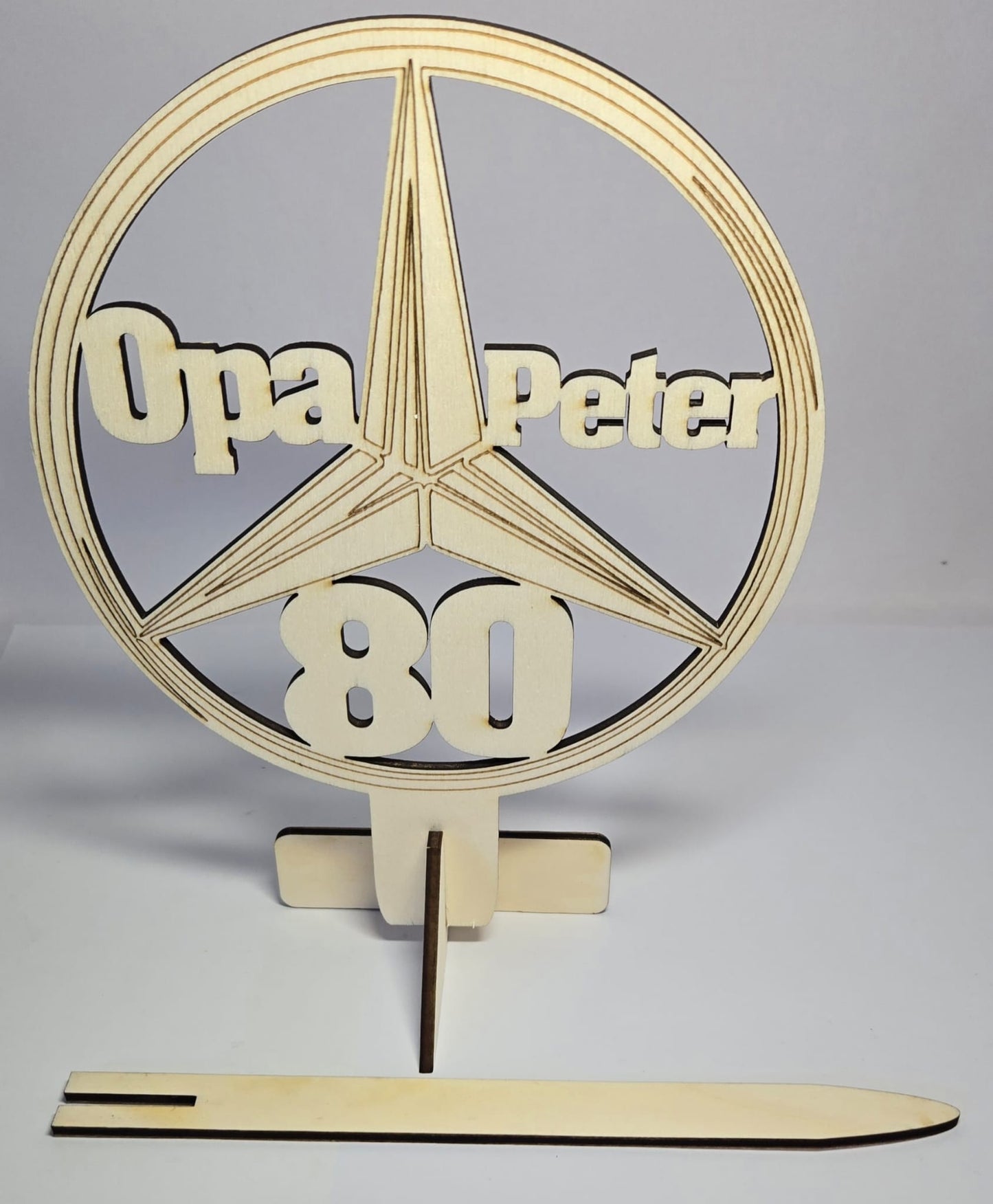 Tortenstecker aus Holz  -Personalisierbar- Galerie